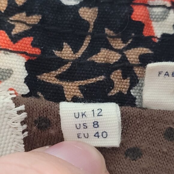 Anthropologie Hei Coat Womens 8 Floral Jacket Blazer Pockets Full Zip Collar - Picture 4 of 12